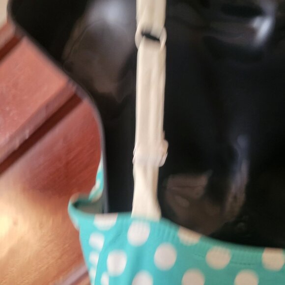 Vintage-Style Polka Dot Tankini Swimsuit Set Size L Diviine Modes - Picture 9 of 9